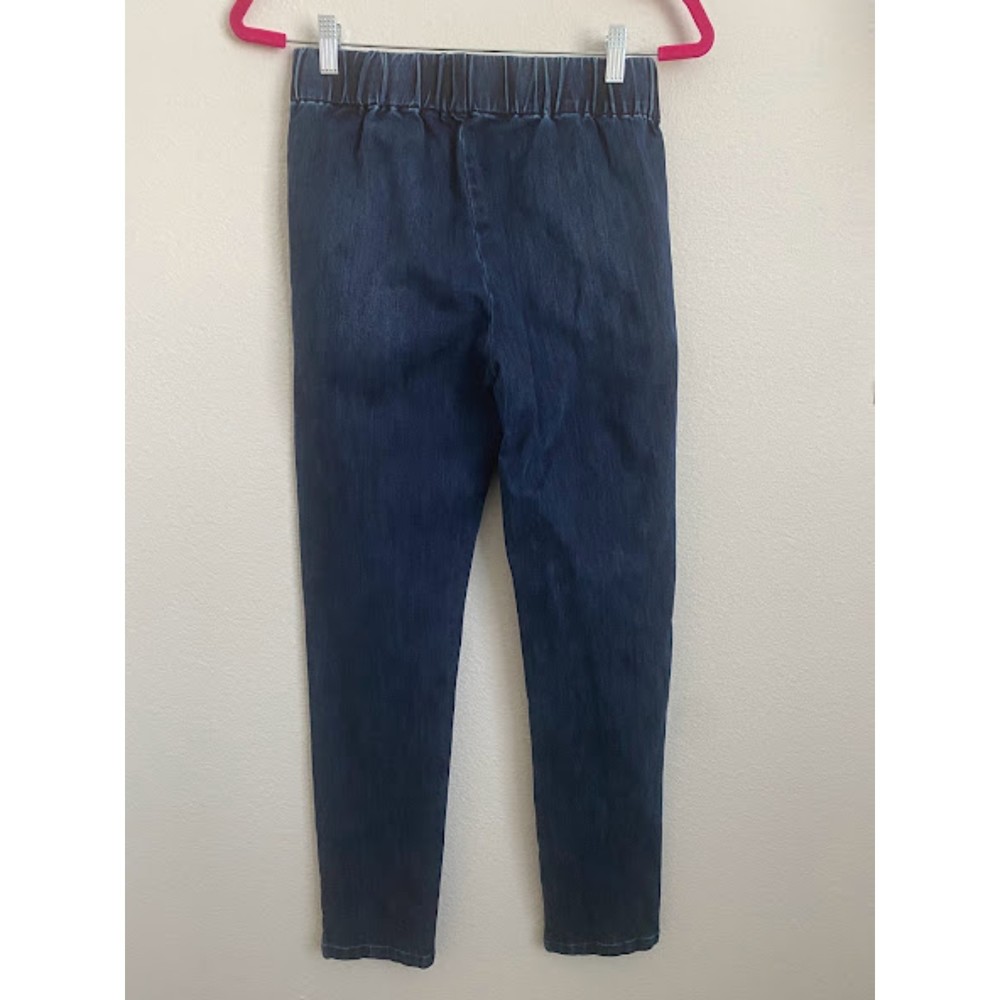 Soft Surroundings Women's Pull On Blue Metro Jeggings Dark Wash S - Picture 5 of 6